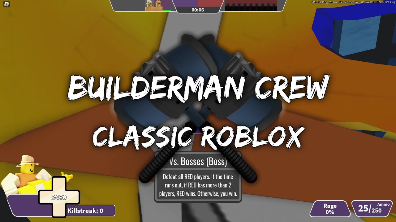 Builderman Crew (rare boss) - Typical Colors 2