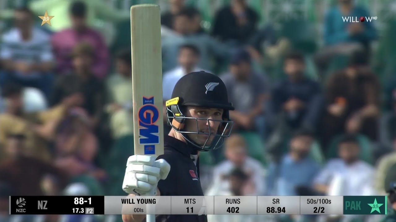 Will Young 86 runs vs Pakistan| 1st ODI - PAK vs NZ