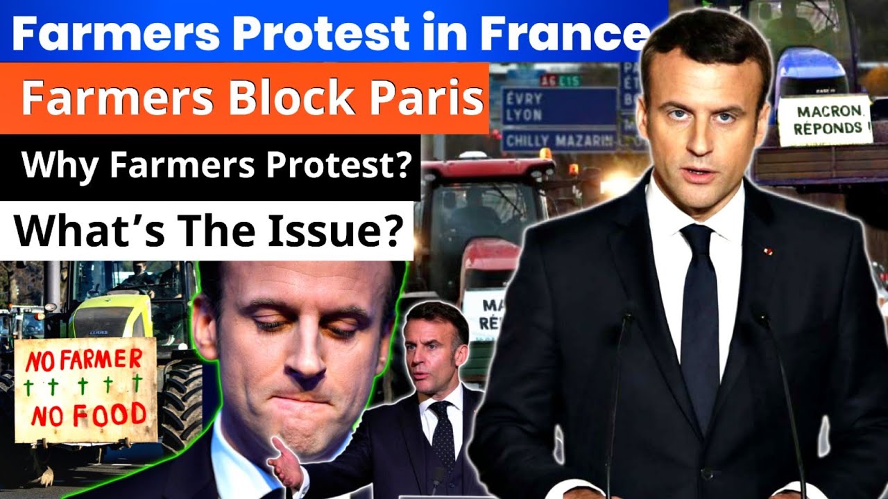 FRANCE UNDER PROTEST 🔥 | France जल रहा है EU Deal के कारण | Farmers Protest Explained |Arth Politics