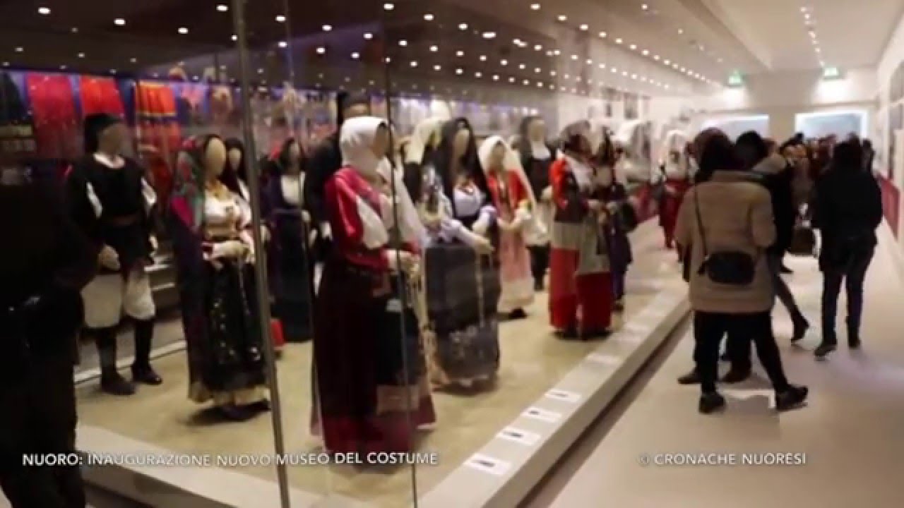 Nuoro, inaugurazione del nuovo Museo del Costume