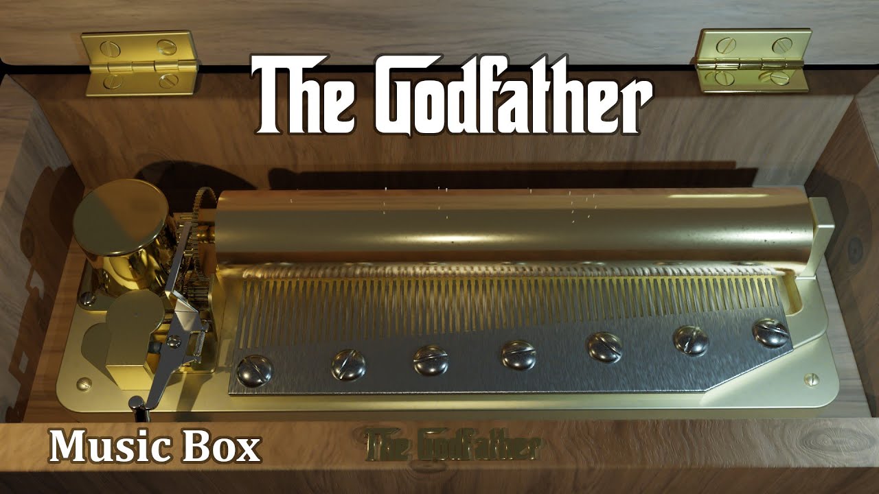 The Godfather theme music box