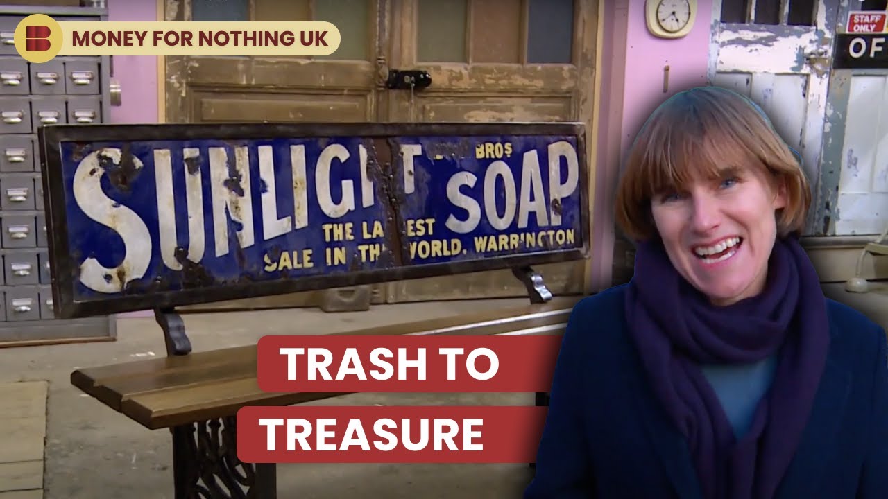 Woman Turns Trash into Cash at Recycling Center | Money For Nothing UK