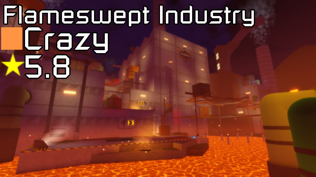 Flood Escape 2 Community Maps : Flameswept Industry