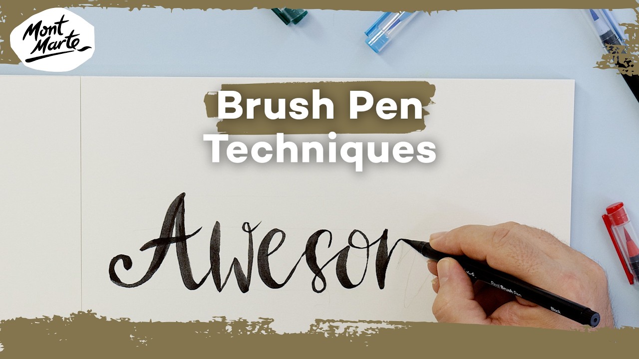 Brush Pen Techniques