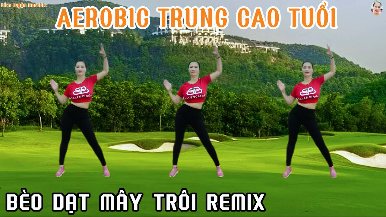 AEROBIC DƯỠNG SINH - TRUNG CAO TUỔI | TẬP CÙNG ĐIỆU NHẠC QUAN HỌ_BÈO DẠT MÂY TRÔI REMIX// Bích Luyện