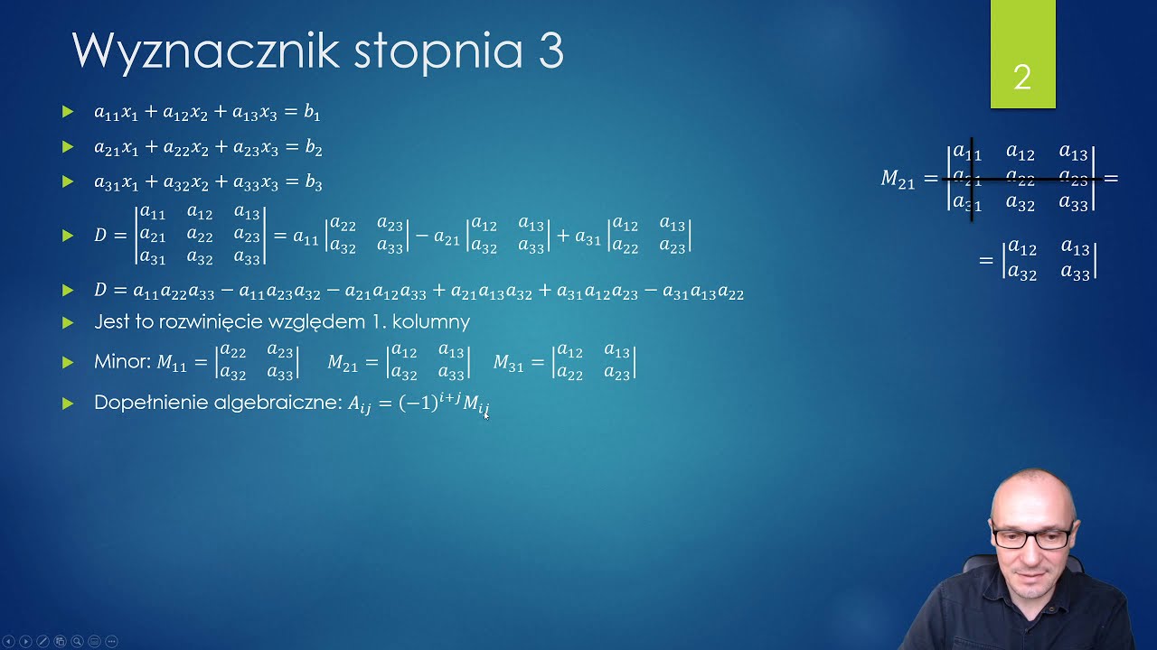 Matematyka stosowana wykład 20