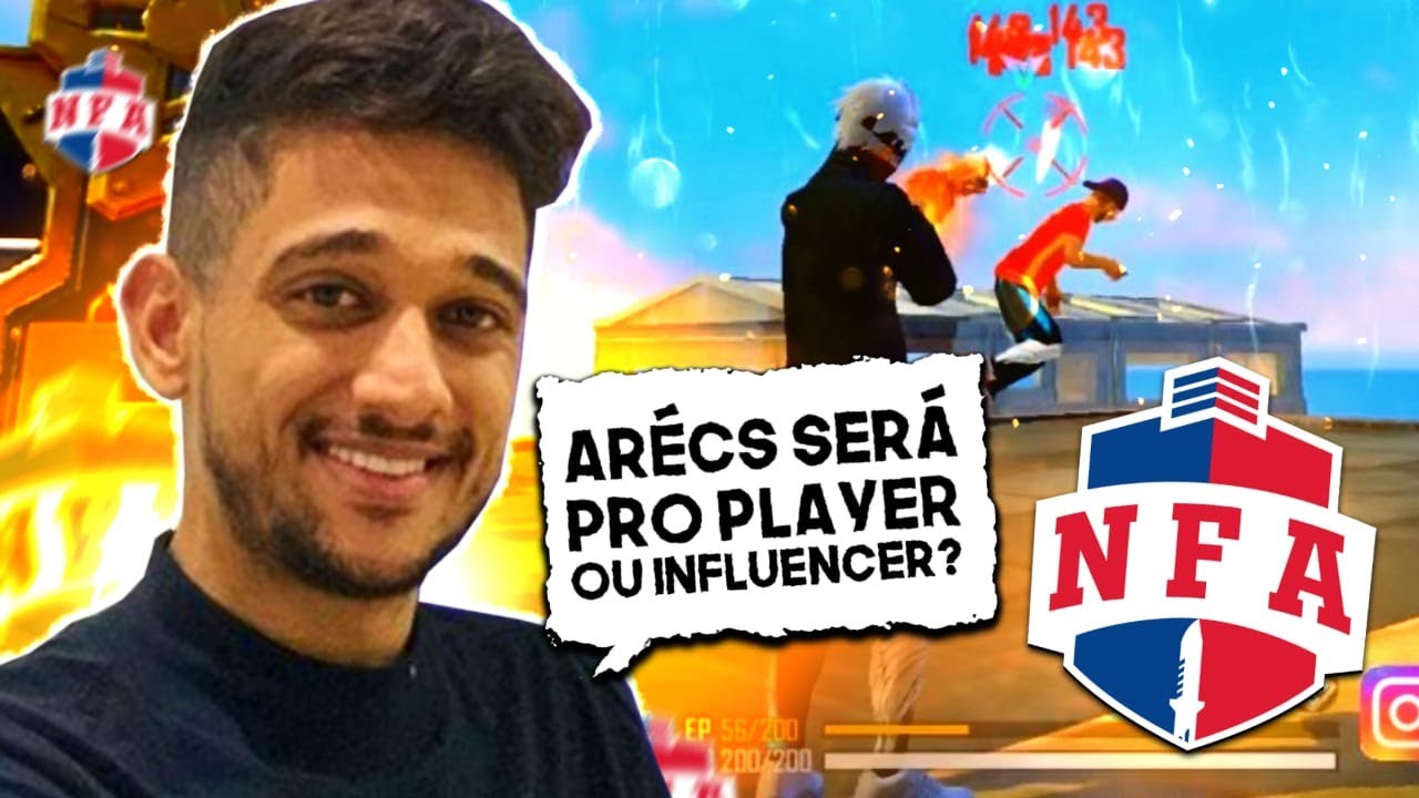 VOU JOGAR A PRÓXIMA NFA? ARÉCS FREE FIRE