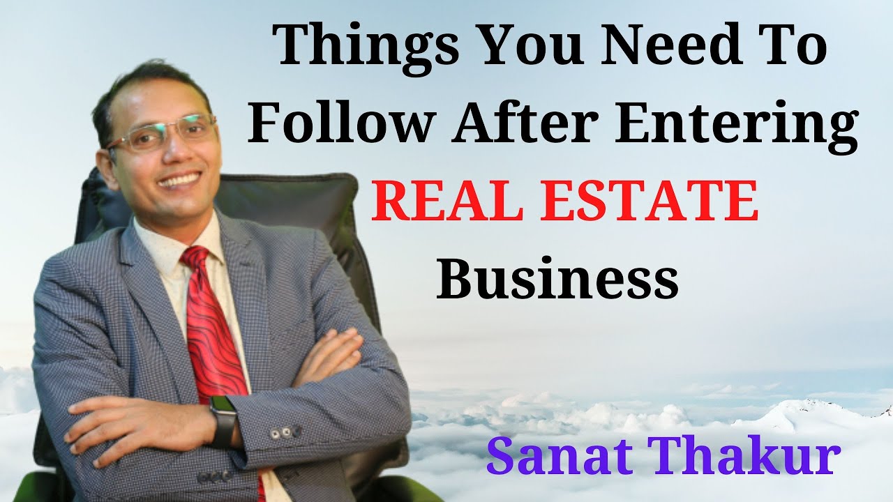 Real Estate में आकर कुछ Rules Regulation Follow करना zaruri है #realestate #motivation #sanatthakur