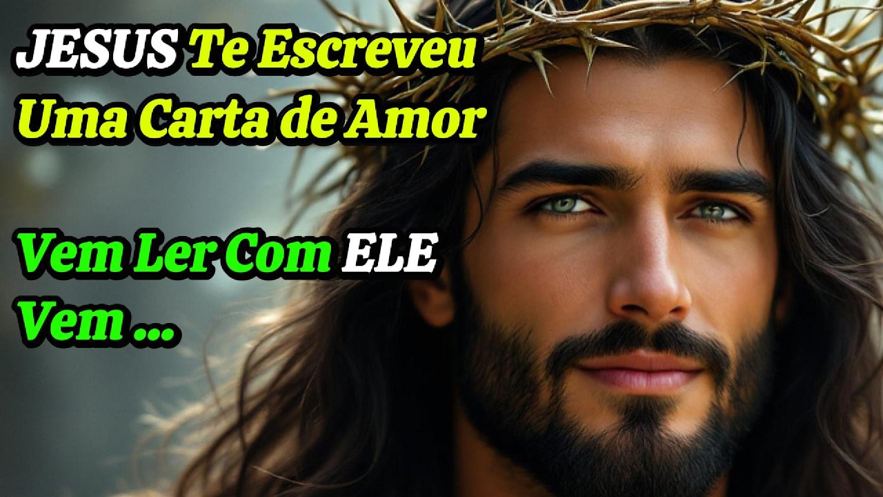 Essa Carta de Amor de JESUS Vai Fazer Você Chorar de Alegria ...