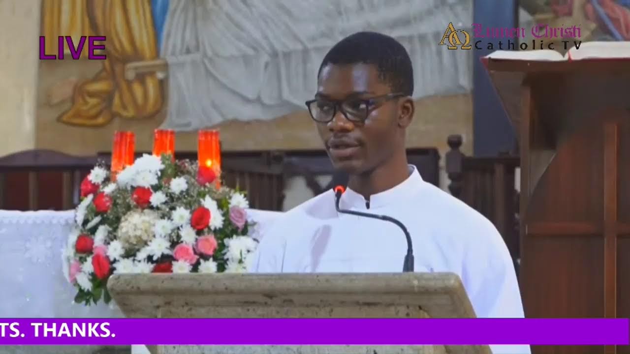 CATHOLIC MASS OF THE DAY 13-09-2025 - HOLY MASS @ HOLY CROSS CATHEDRAL, LAGOS ARCHDIOCESE