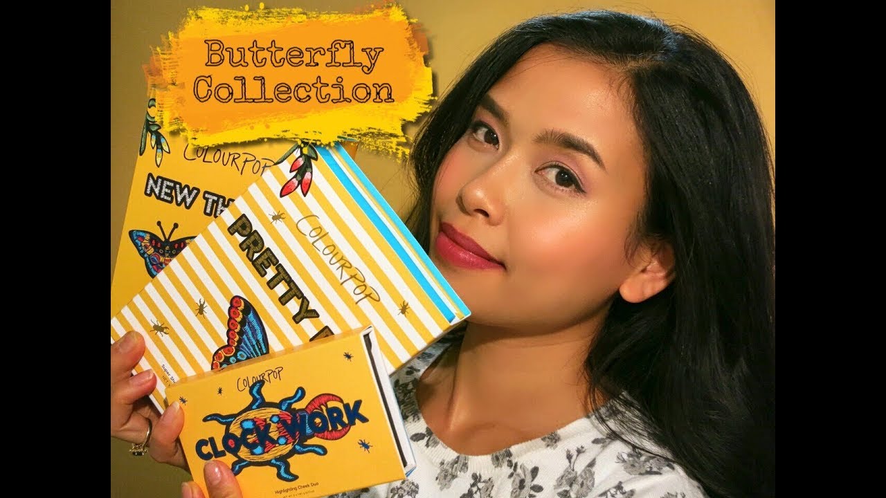 Colourpop Butterfly Collection ( First Impression/Review)