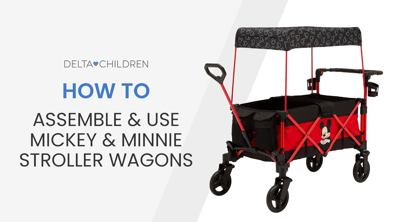 Disney Mickey Mouse Stroller Wagon Assembly