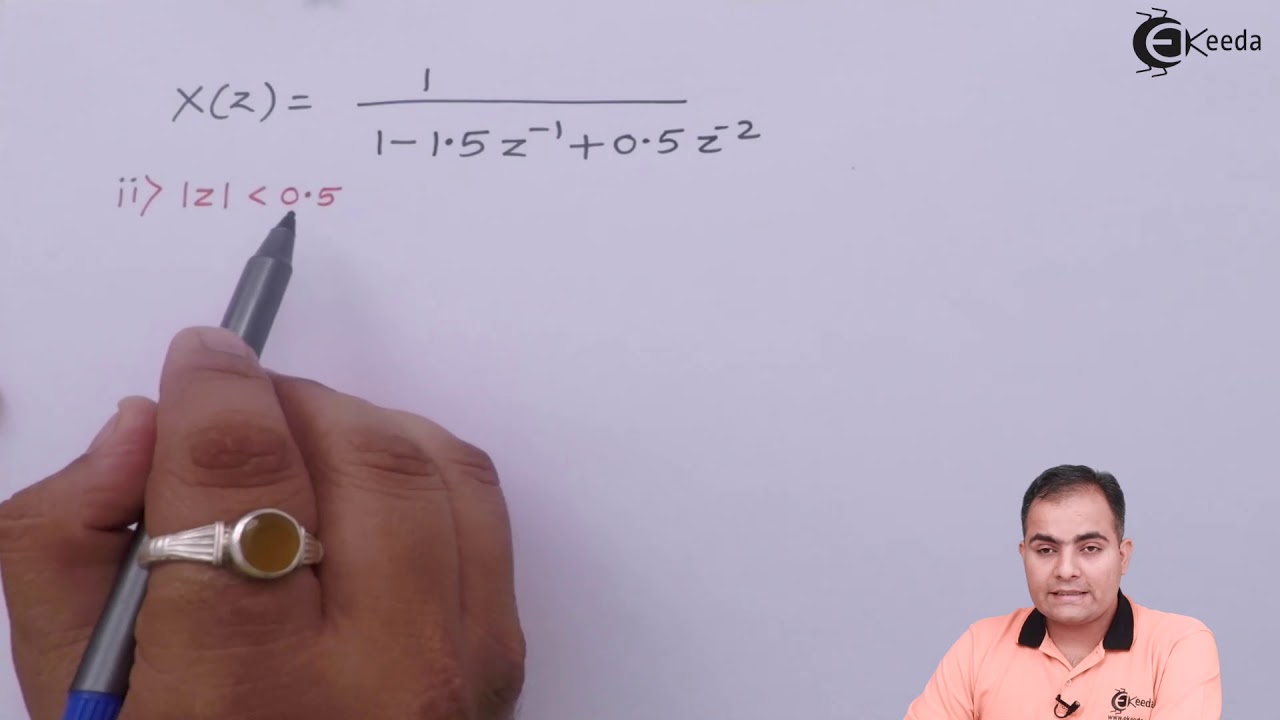 Inverse Z-Transform of Signal Using Power Series Expansion Method and Residue Theorem Problem 02
