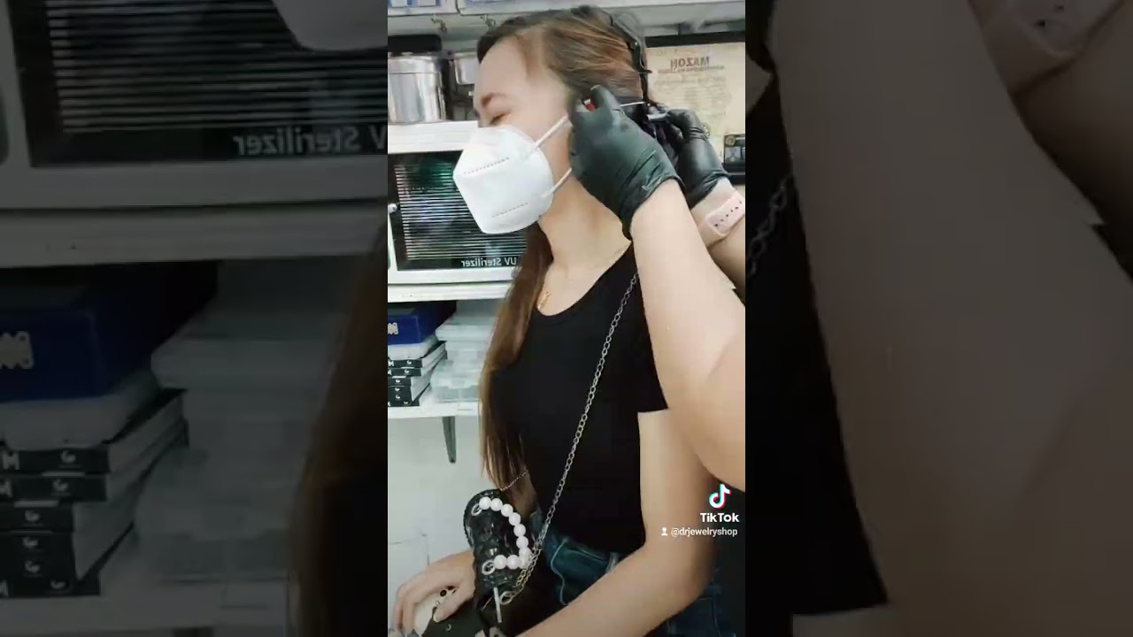 helix & mid helix piercing