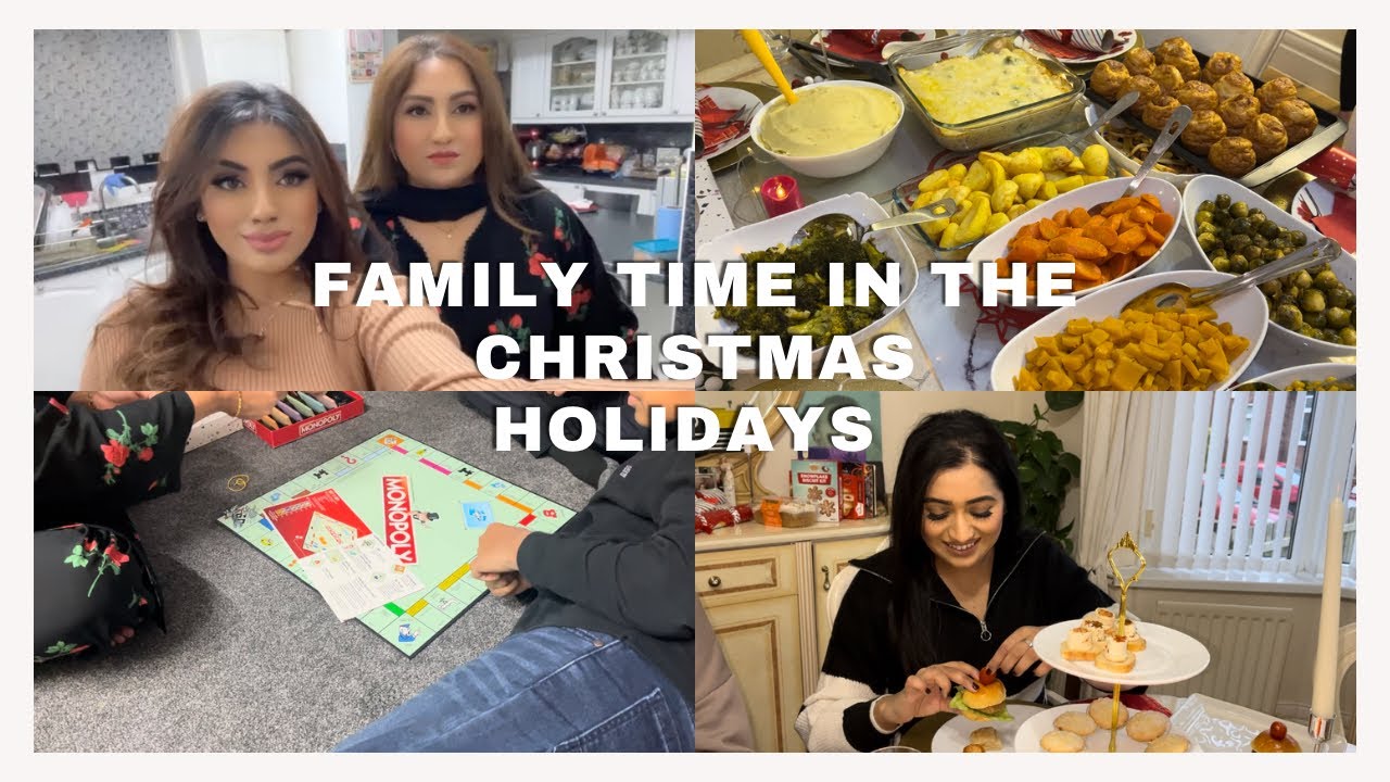 FAMILY TIME IN THE CHRISTMAS HOLIDAYS ☃️❤️