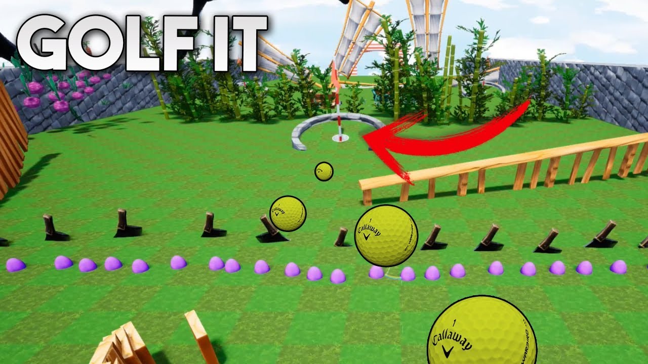 DESCUBRO UNA META SECRETA Y DISFRUTO MUCHO!! GOLF IT