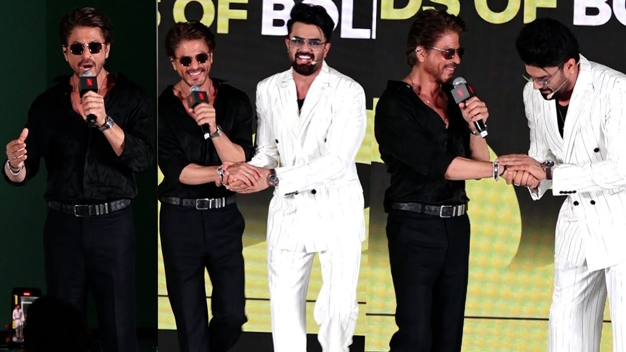 Shahrukh Khan Announce Of Aryan Khan’s Debut Netflix Series, The Bads Of Bollywood At Netflix Event