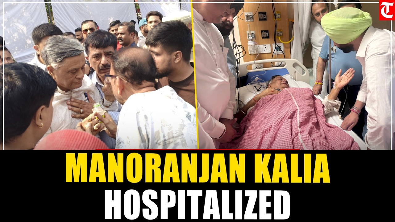 BJP leader Manoranjan Kalia hospitalized, health condition under observation