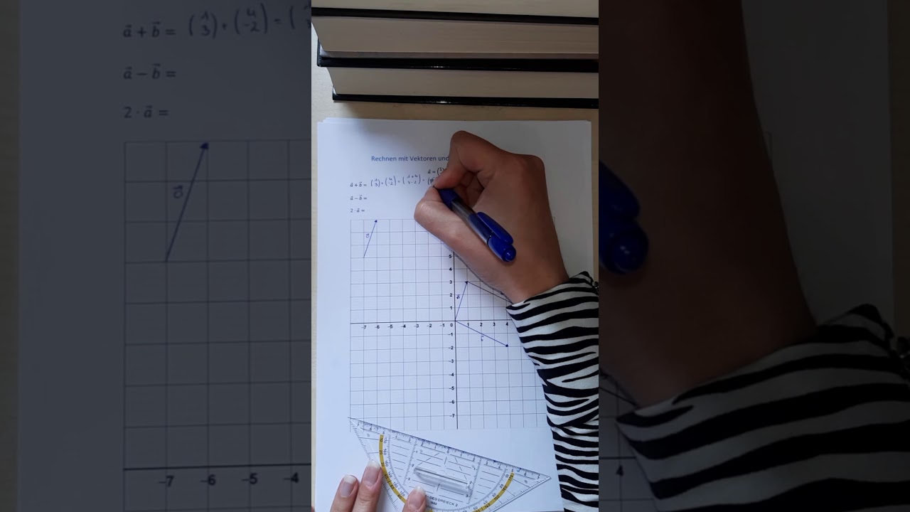 Rechnen mit Vektoren und Vektoren grafisch darstellen
