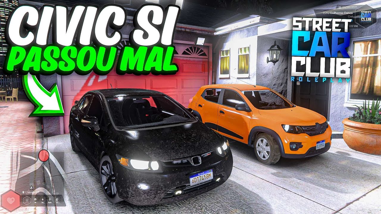 CIVIC SI NÃO AGUENTOU O KWID TUDOKIDA🔥 - STREET CAR CLUB