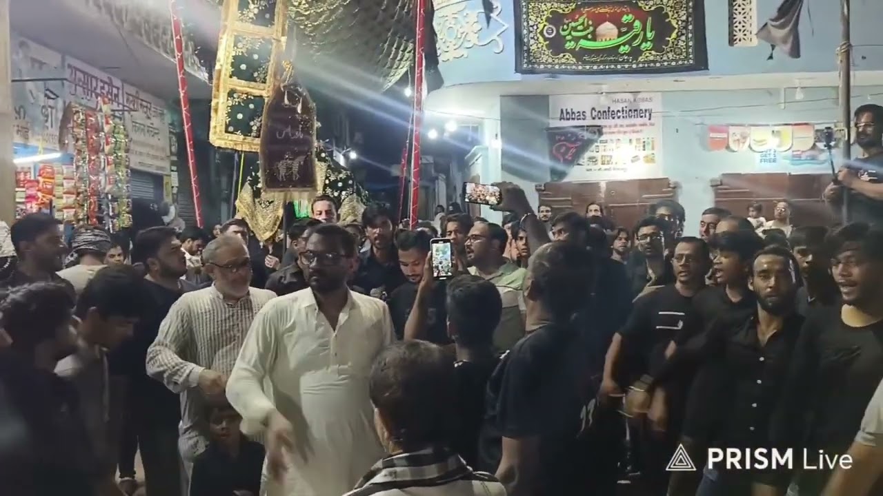 Zainab Ko Sambhalo Aye Fizza 👈💔🚩- Mudassir| 23 Chehlum 2025 | Shabi e Ziyarat Imam Hasan a.s Chowk