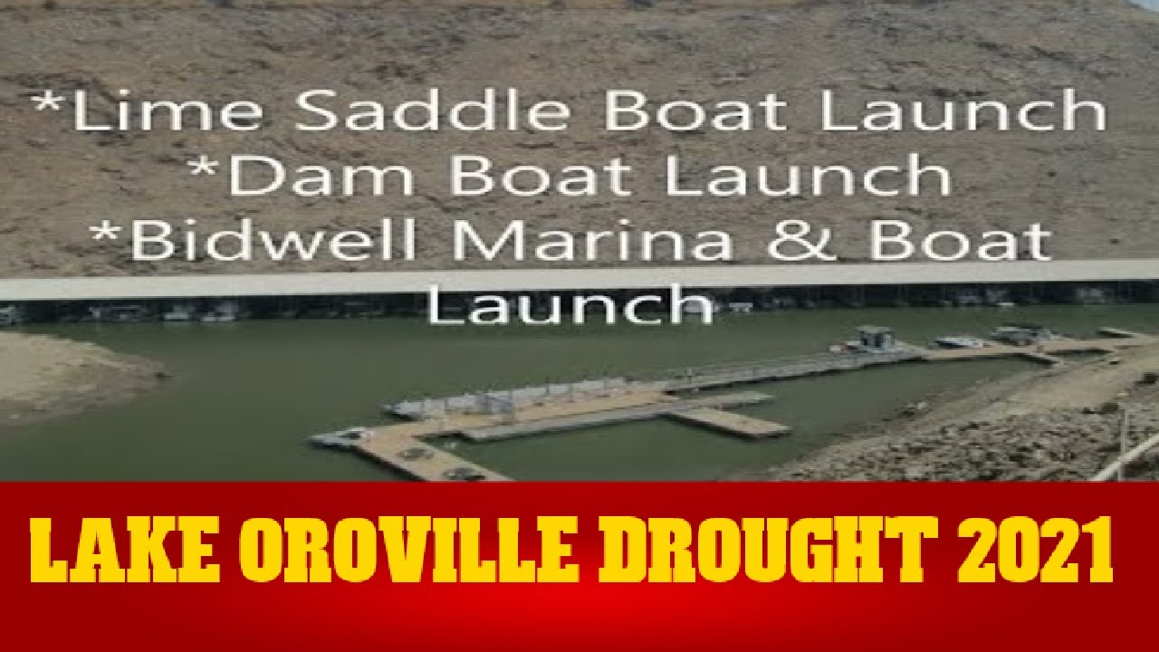 Oroville Lake from Lime Saddle, The Dam & Bidwell Marina