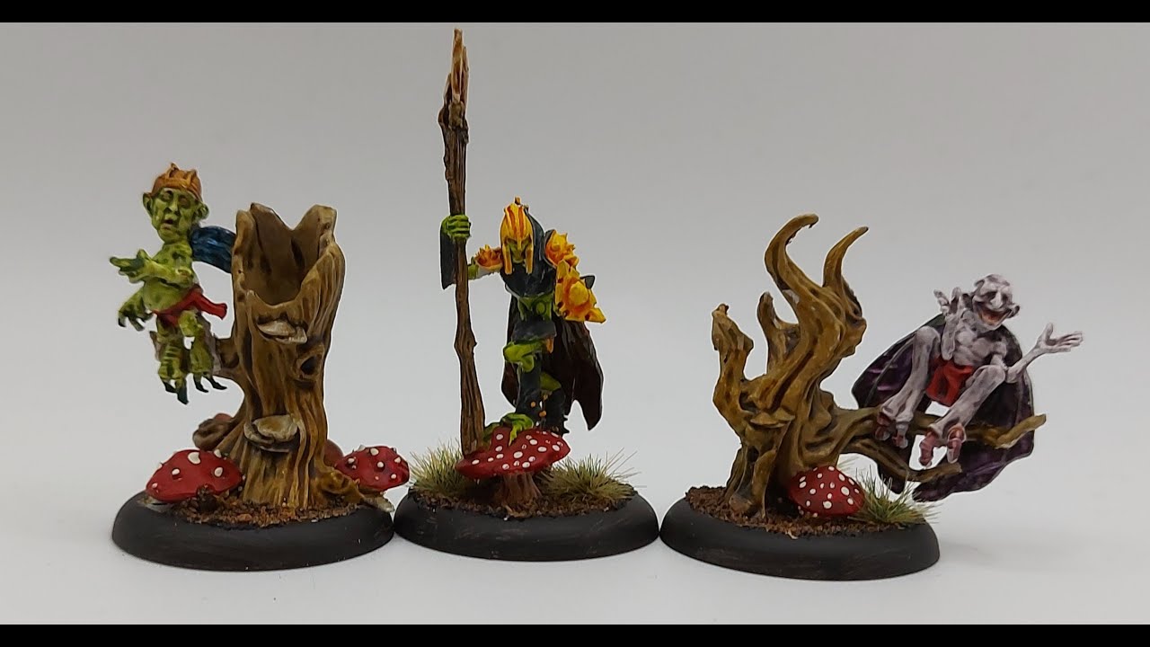 Мунстоун — создание и покраска труппы фей Теневой Поляны