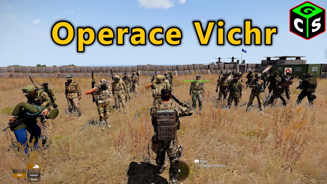 Operace Vichr - Velitelský pohled na ArmA 3 PartyGame z 19.2. 2022 [G]