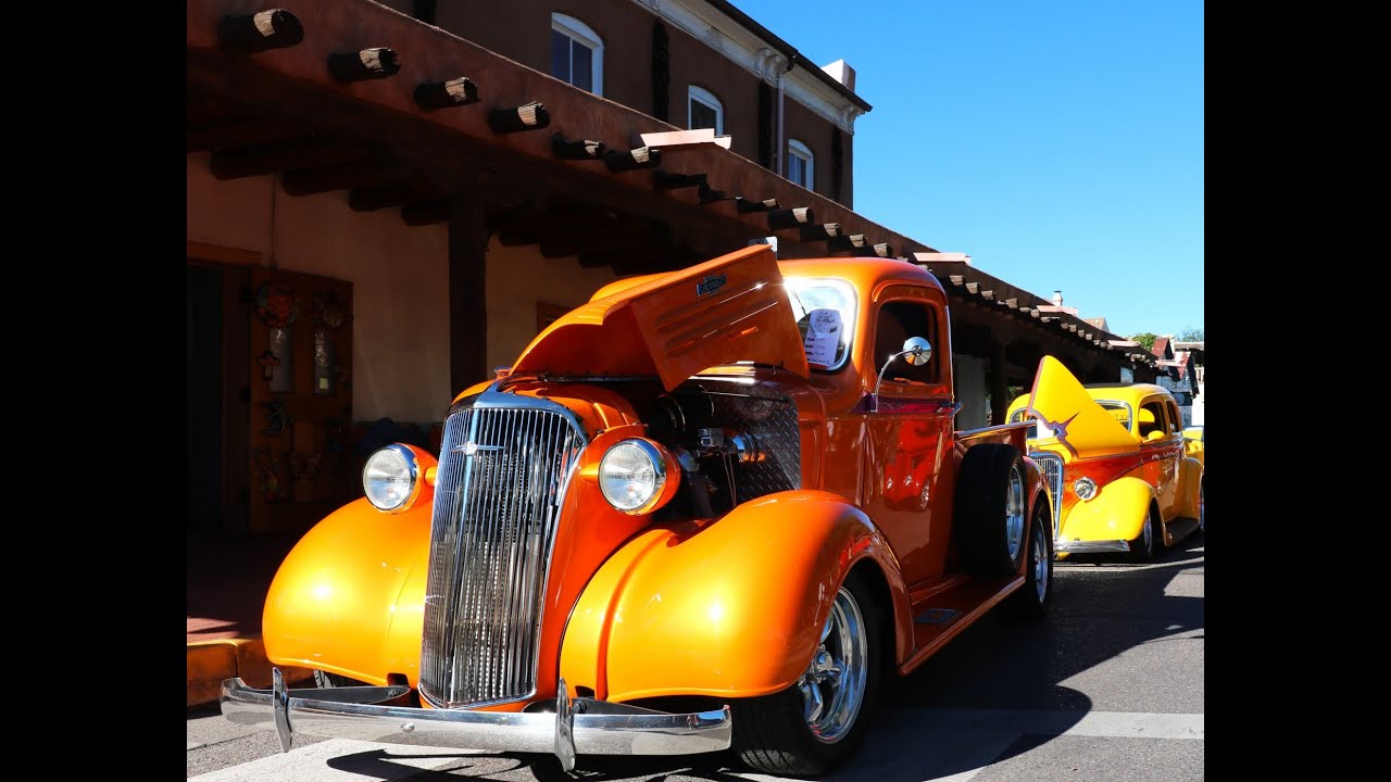 Albuquerque Car Culture on FULL DISPLAY – Old Town Showdown #car #art #classic #hotrod #customcars