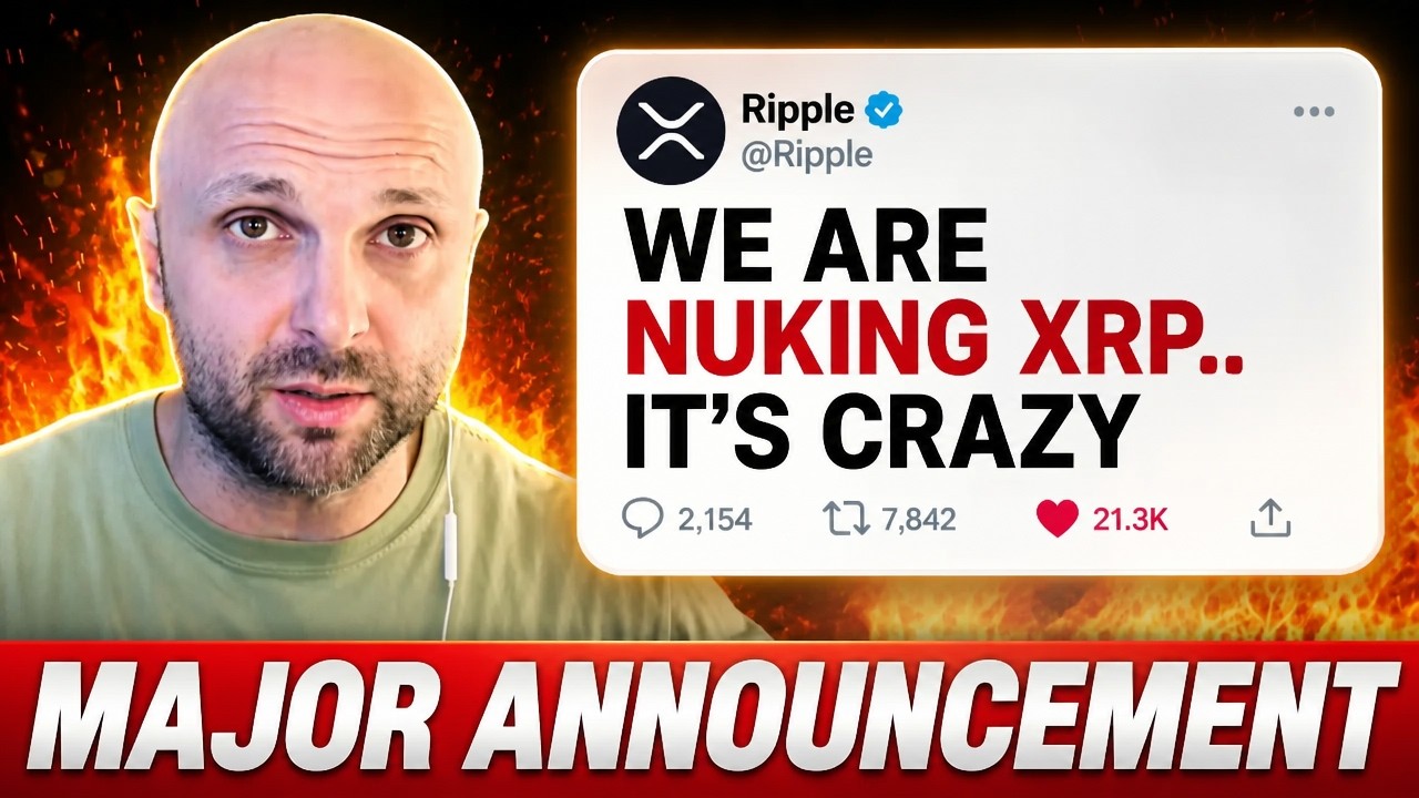 RIPPLE ТОЛЬКО ЧТО УНИЧТОЖИЛА XRP... (ОНИ ТОЛЬКО ЧТО ЭТО ОБЪЯВИЛИ)