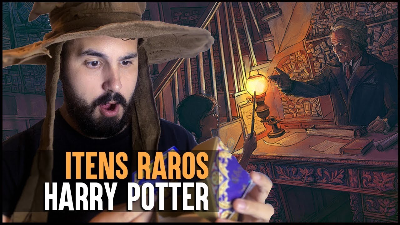 OS ITENS MAIS RAROS DA MINHA COLEÇÃO DE HARRY POTTER