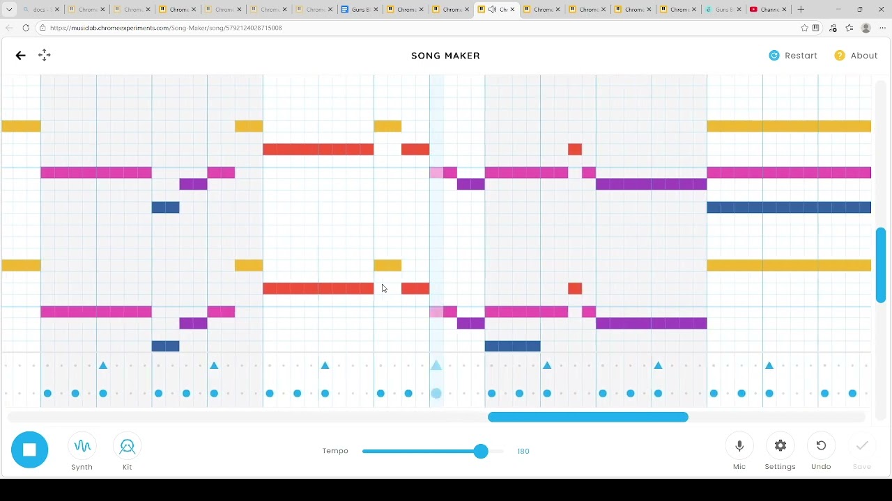 Guns Blazing in Chrome Music Lab