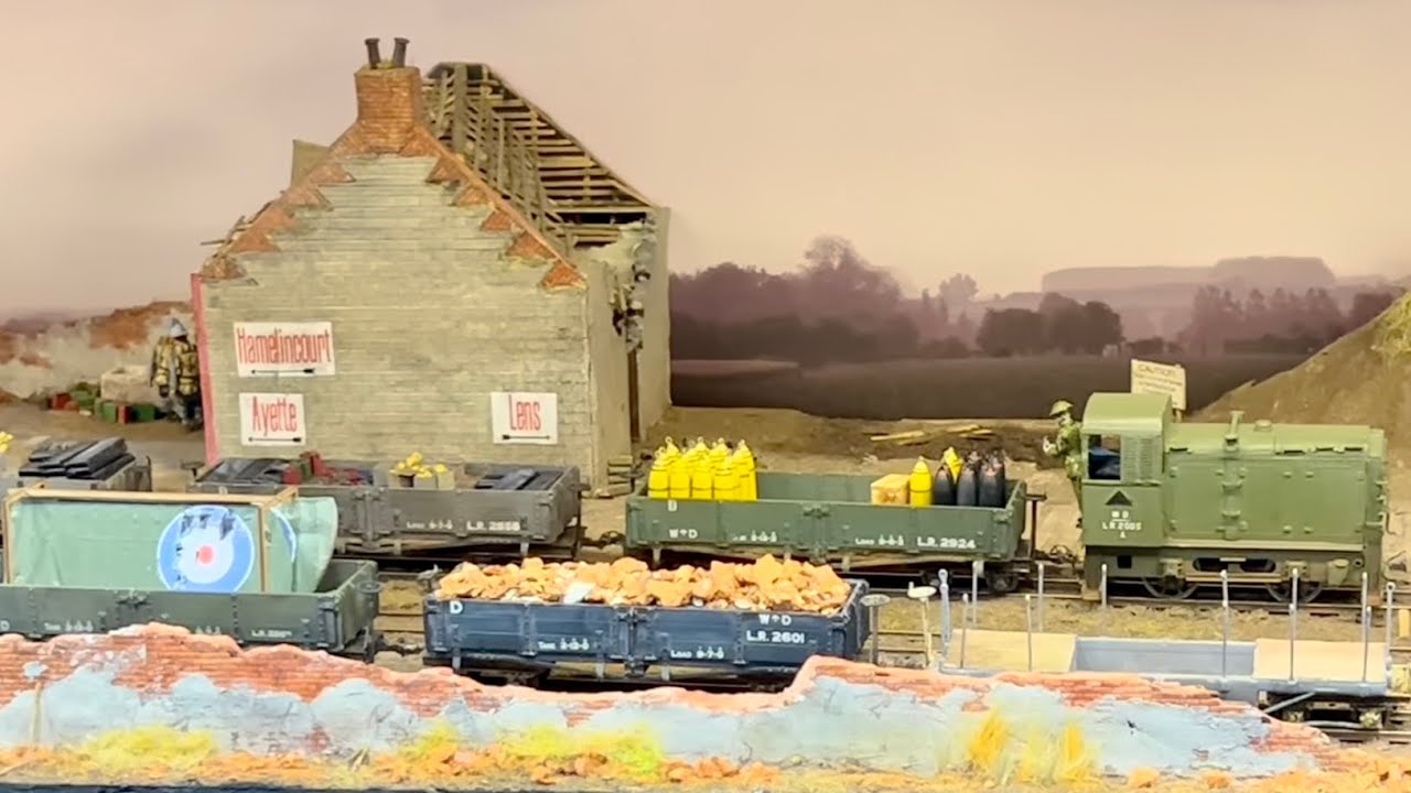 Up The Line (7mm Scale World War 1 Scale Model Railway)