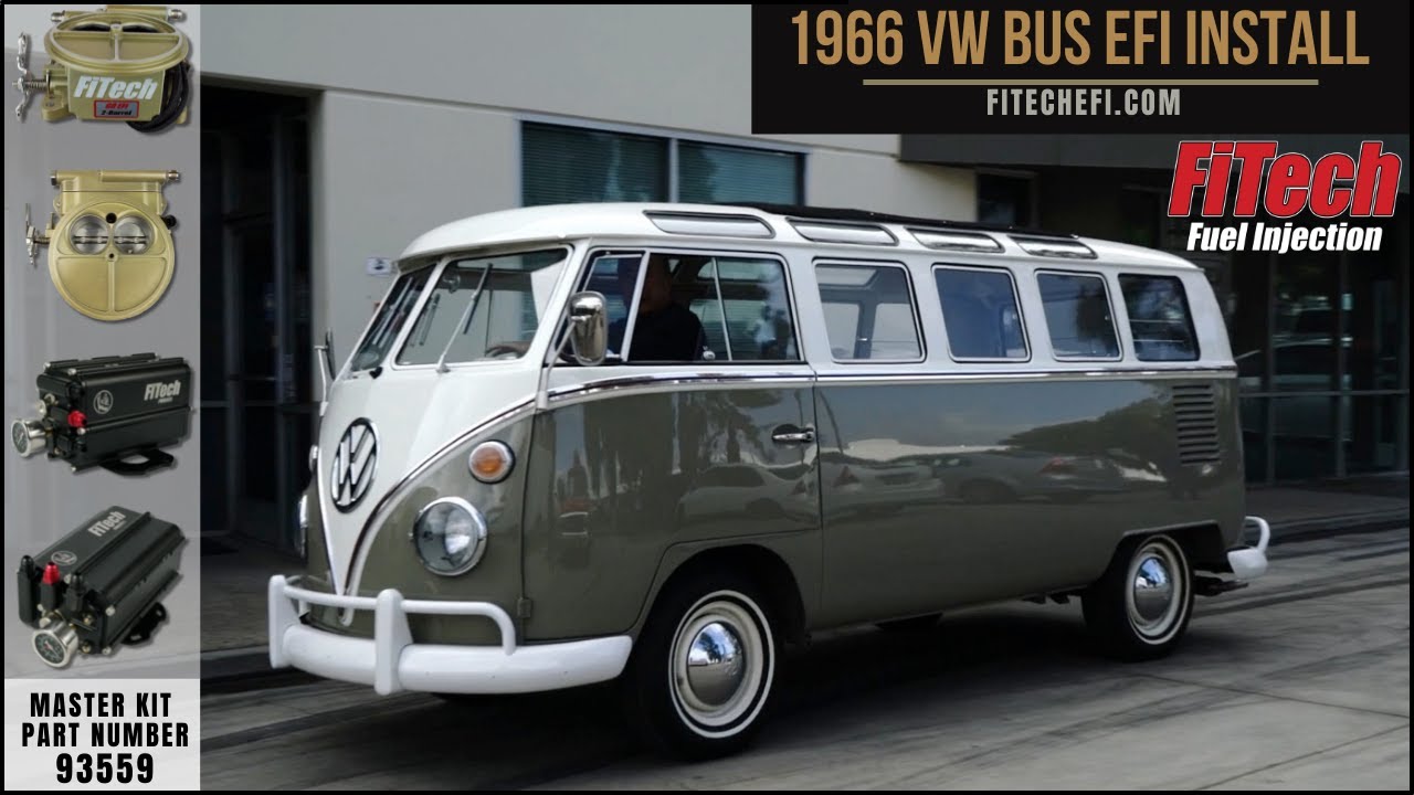 1966 VW BUS EFI INSTALLATION | FiTech Tech Video