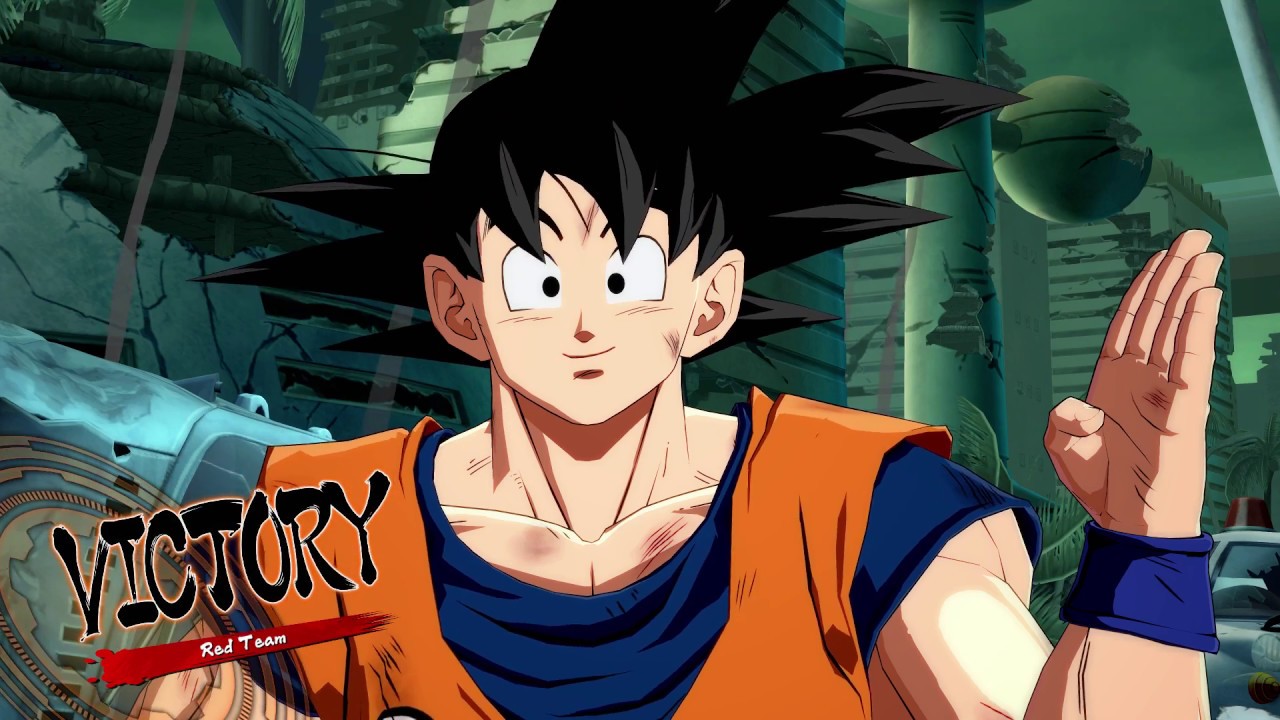 Dragon Ball FighterZ - Base Goku Arcade Gameplay