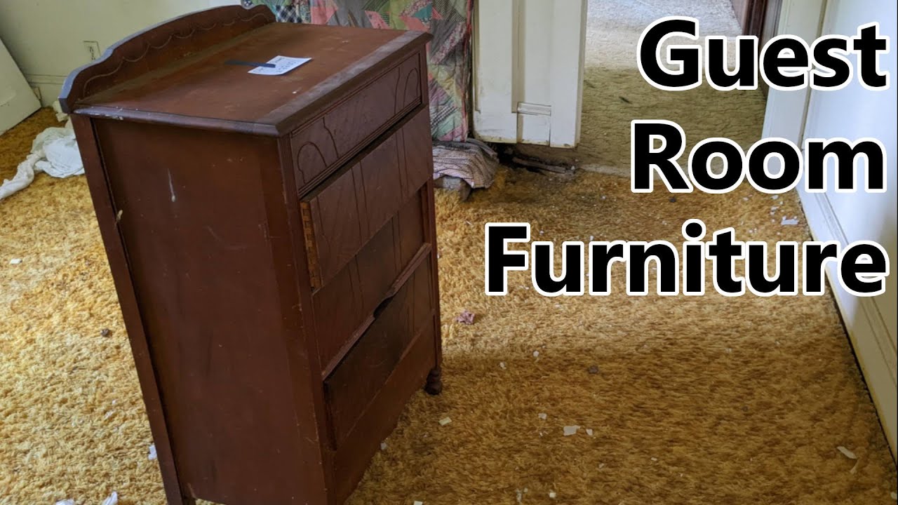 Flipping a chest of drawers from a condemned house