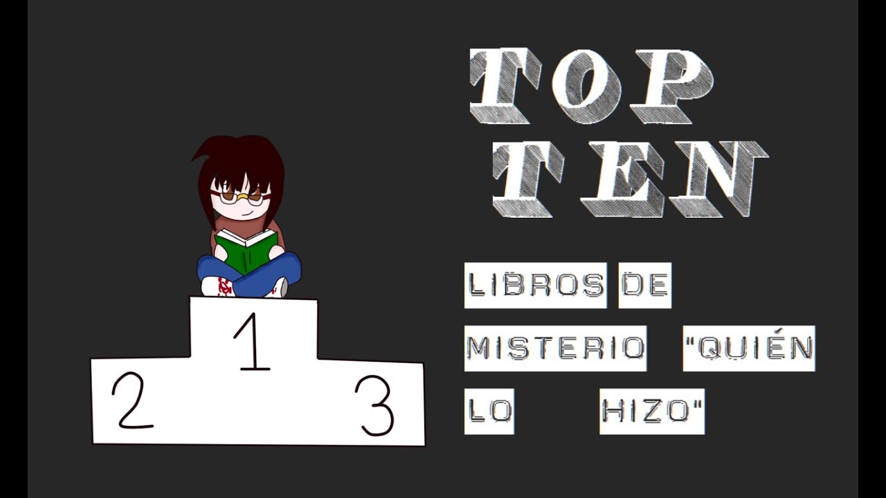 TOP TEN de libros de misterio 