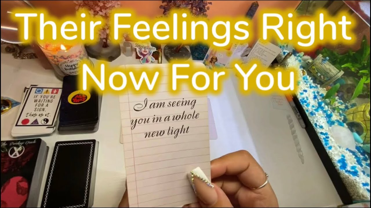 Your Persons Feelings Right Now🔮Pick A Card🧿🍿🥤☯️🙏🏽💆🏽‍♀️