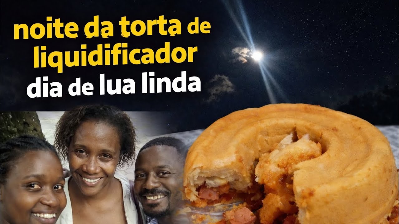 Fiz uma torta delícia aqui no sítio 