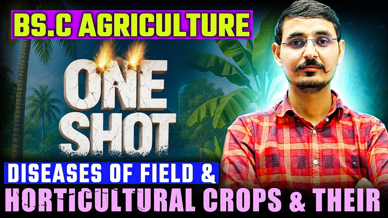 Diseases of Field & Horticultural Crops |PPATH-321 |One Shot Revision | BSc Agri 6th Sem #pathology