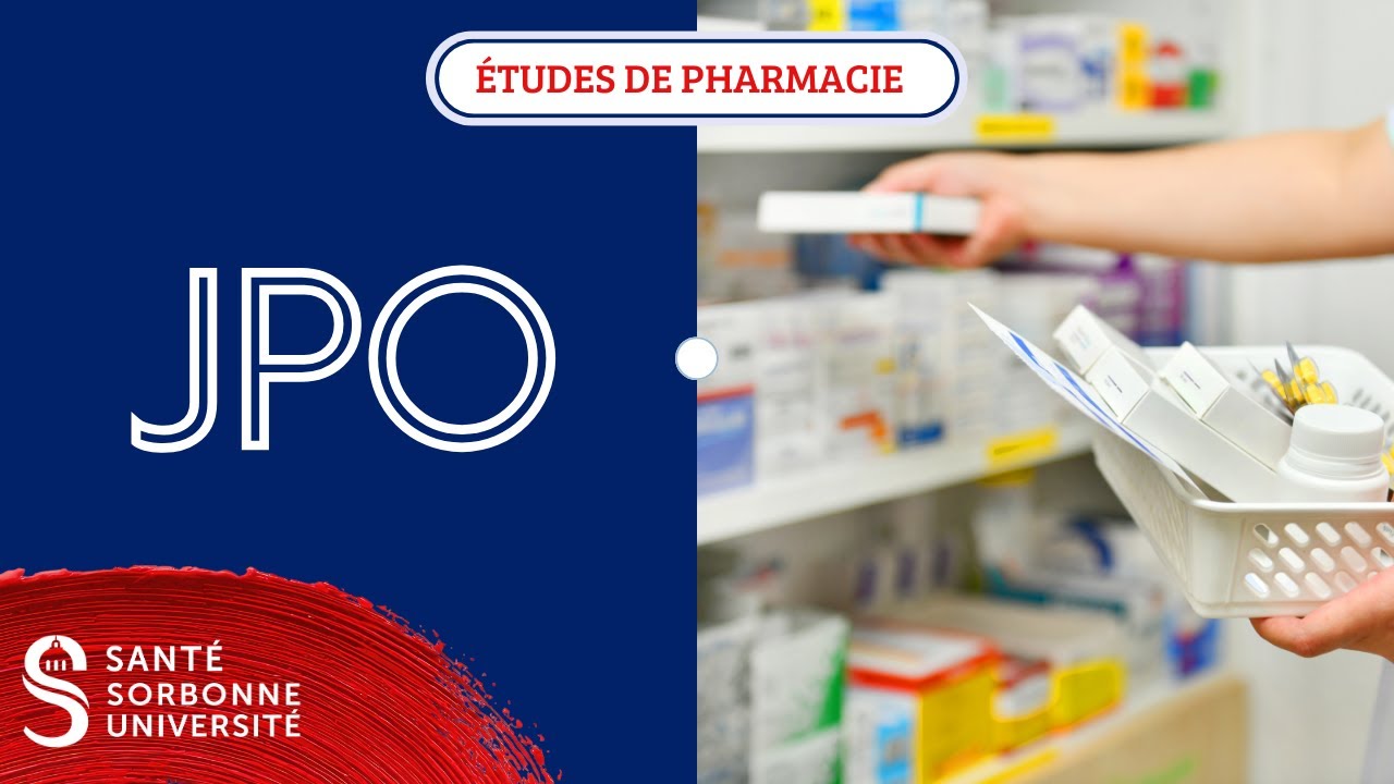 Présentation des études de pharmacie
