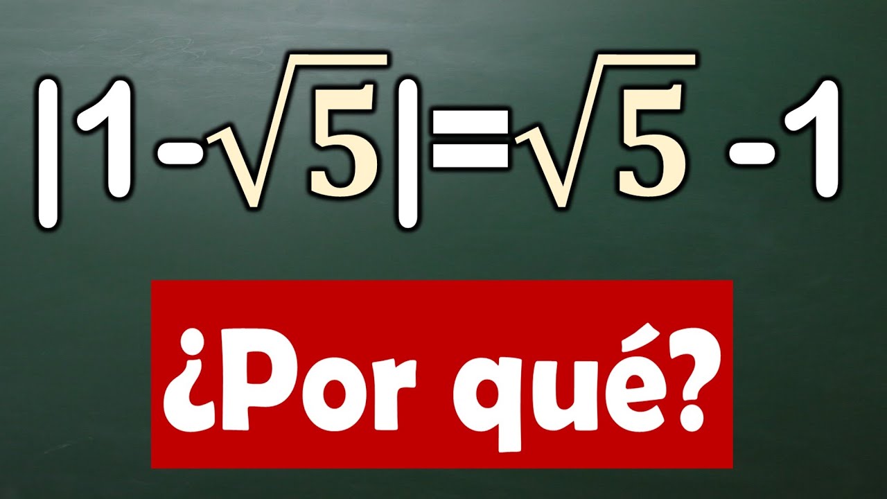 VALOR ABSOLUTO, qué es. Matemáticas Básicas