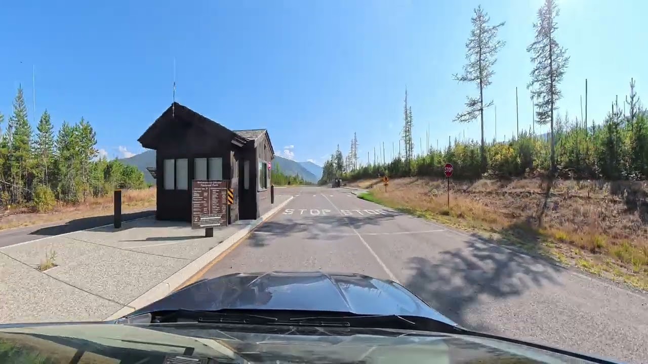 2025 09 13 FLAT Glacier Going to the Sun Drive 4K