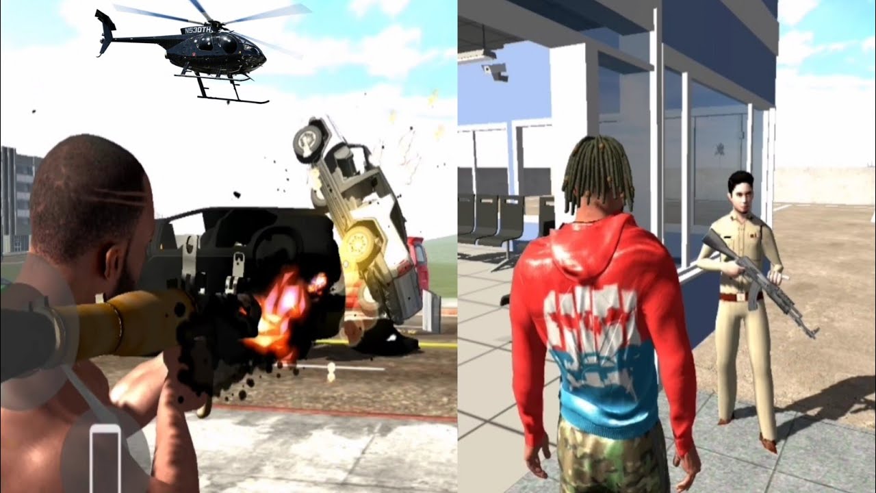 Franklin Car Theft 😂 Funny Gameplay | Indian Bikes Driving 3D | Indian Bike Game