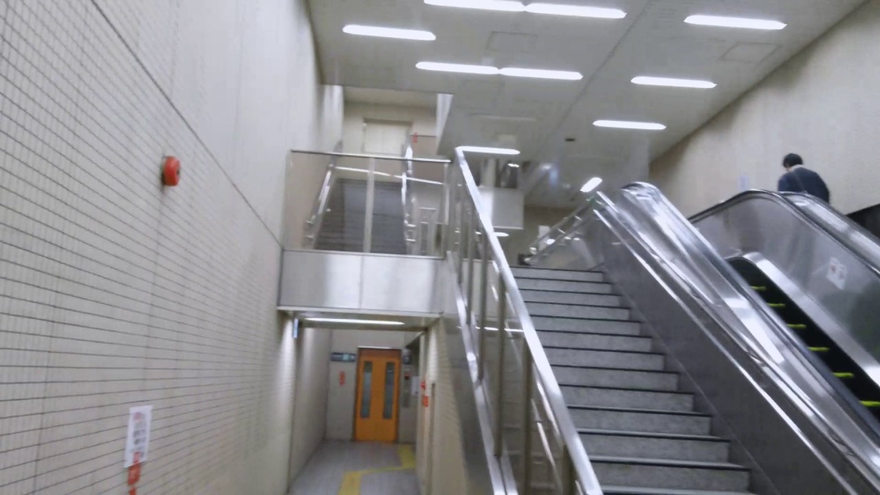 大阪市営地下鉄緑橋駅今里筋線ー中央線エレベータ(４号機）(2017)osaka city subway midoribashi st elevator