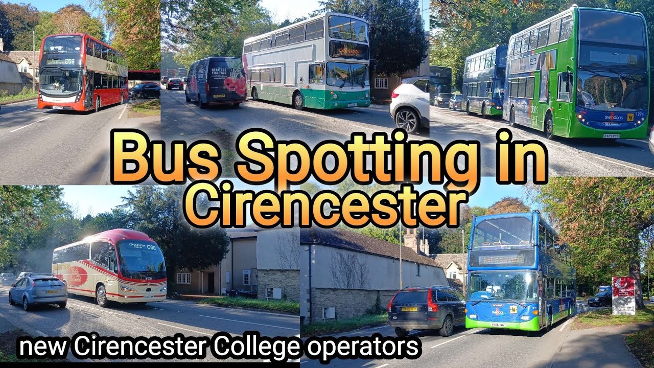 Bus Spotting in Cirencester | New College Operators