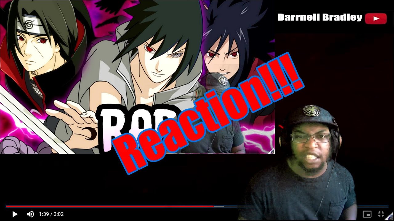 UCHIHA RAP | "RED" | RUSTAGE ft. Khantrast [Naruto] DB Reaction