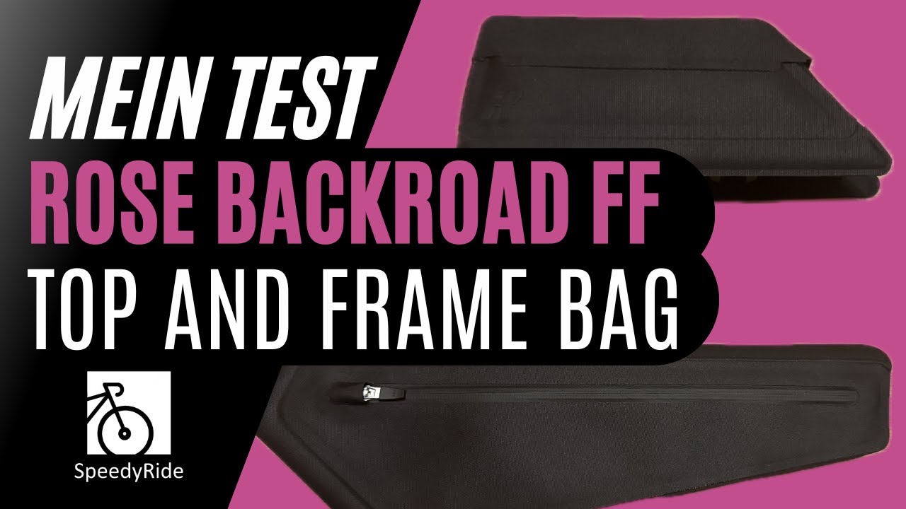 Ich habe getestet: Fidlock Top Tube and Frame bag - Die Taschen für das Rose Backroad FF.