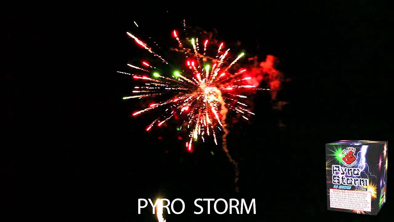 Red Rhino Fireworks - Pyro Storm