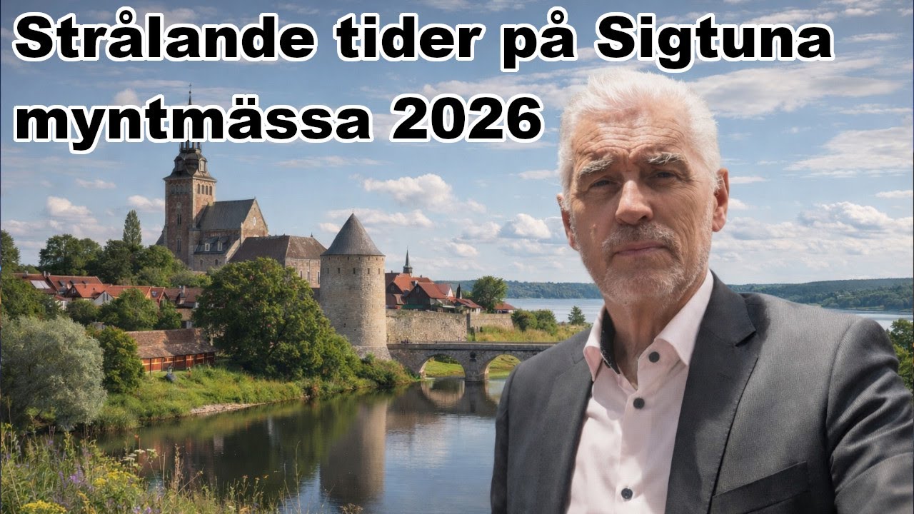 Besöksrekord, kommers, metallpriserna rusar – Stort tack Sigtuna myntklubb för väl genomförd mässa